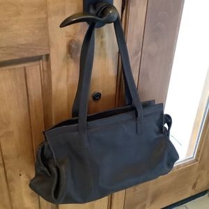 J Jill  Brown Leather Satchel